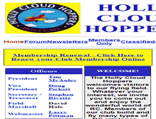 Tablet Screenshot of hollycloudhoppers.org